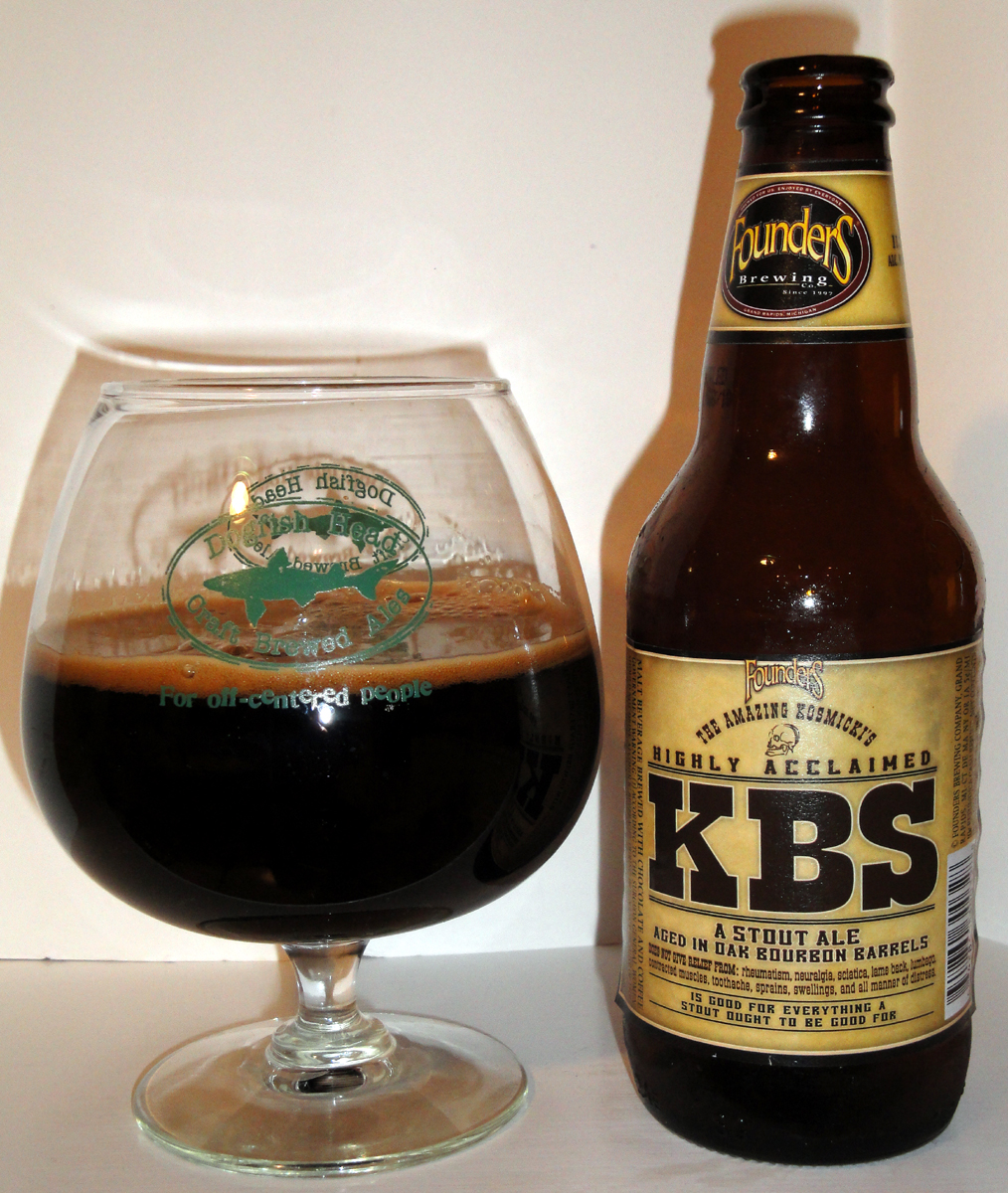 Beer #109 Founders KBS (aka Kentucky Breakfast Stout) - Bon Beer